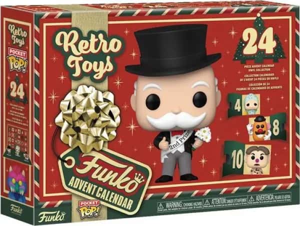 Retro Toys Funko Pop Advent 24-Day Holiday Calender