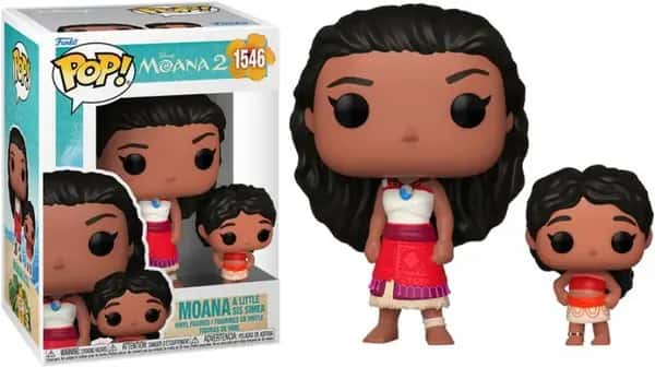 Disney Moana 2 Funko Pop Vinyl: Moana & Little Sis Simea