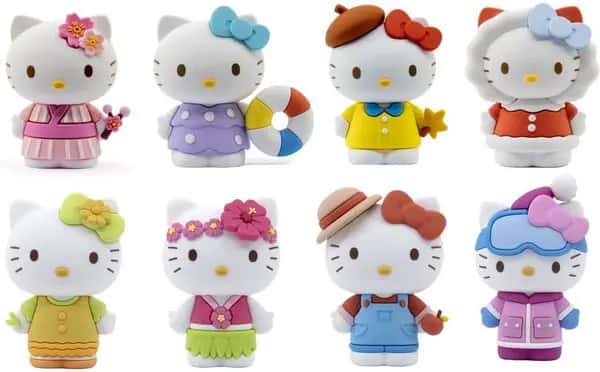 Sanrio Hello Kitty Mini Figures Blind Box - Four Seasons Series (1 Figure)