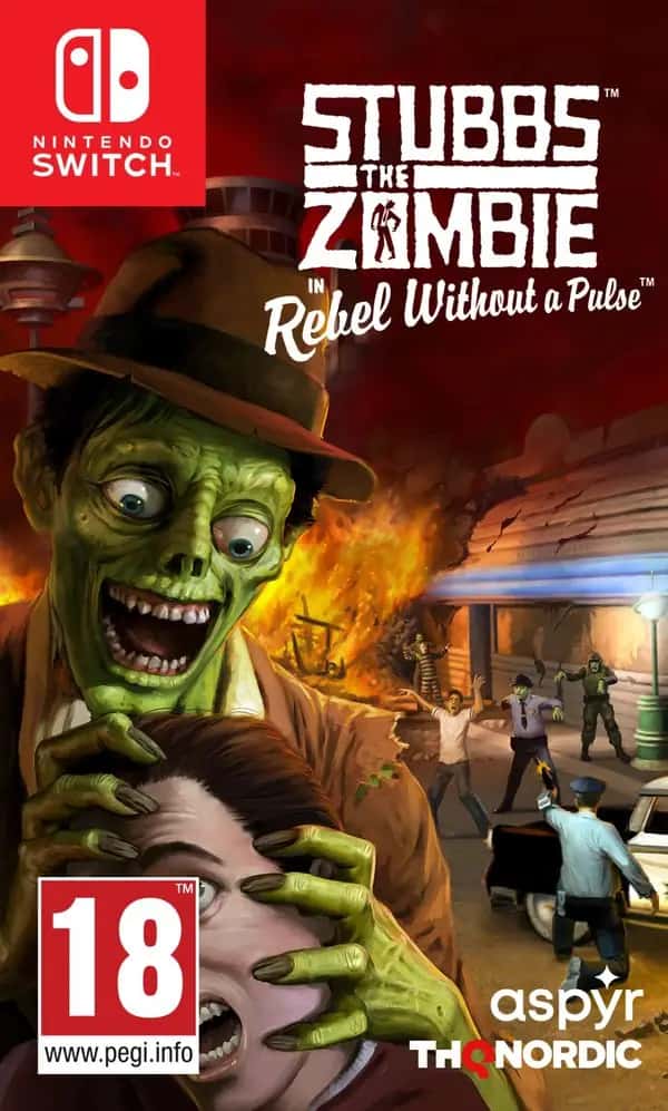 Stubbs The Zombie in Rebel Without a Pulse (Nintendo Switch)