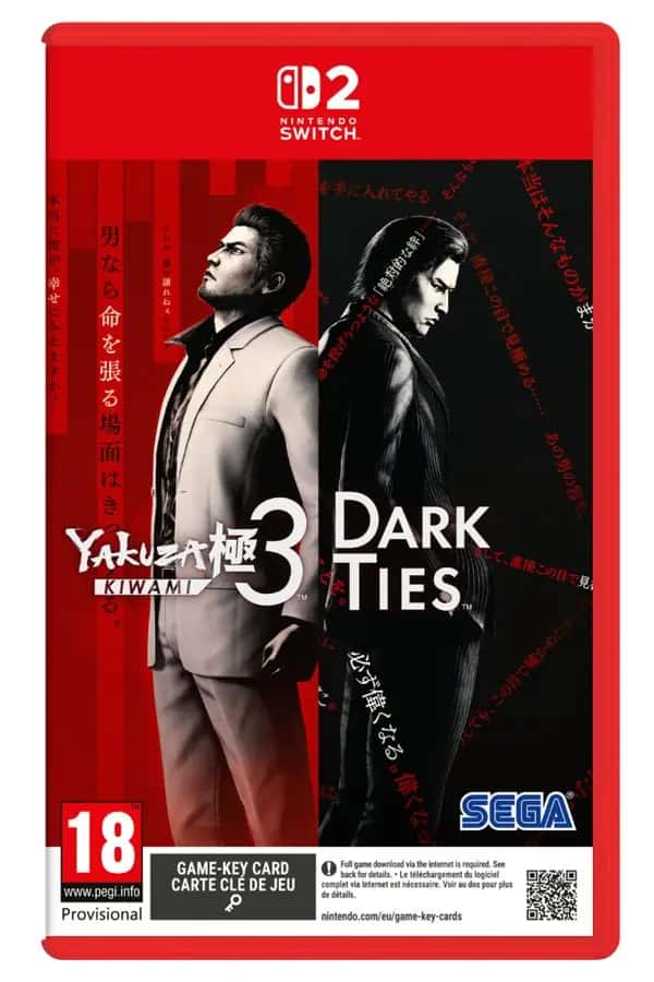 Nintendo Switch 2 Yakuza Kiwami 3 & Dark Ties