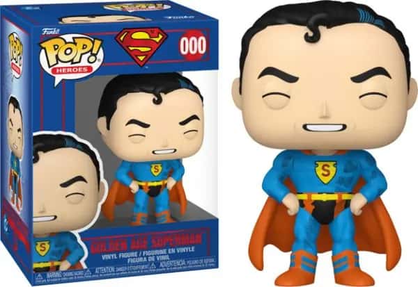 DC Superman Funko Pop Vinyl: Golden Age Superman