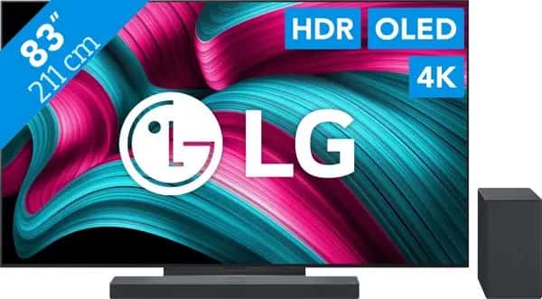 LG 83" OLED EVO C54 4K (2025) + LG DS77TY