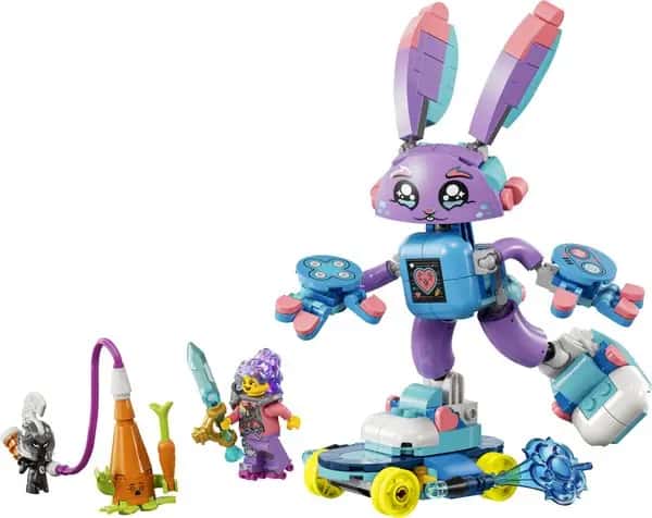 Izzie en Bunchurro het gamende konijn