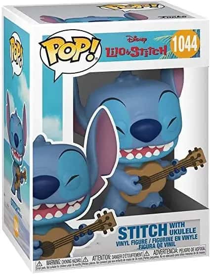 Disney Lilo & Stitch Funko Pop Vinyl: Stitch with Ukulele