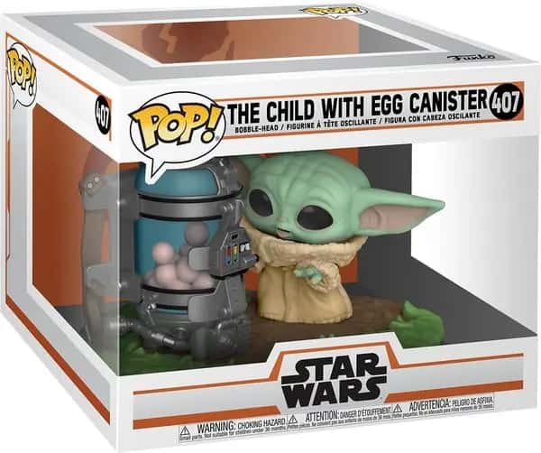 Star Wars the Mandalorian Pop Viny: The Child with Egg Cannister