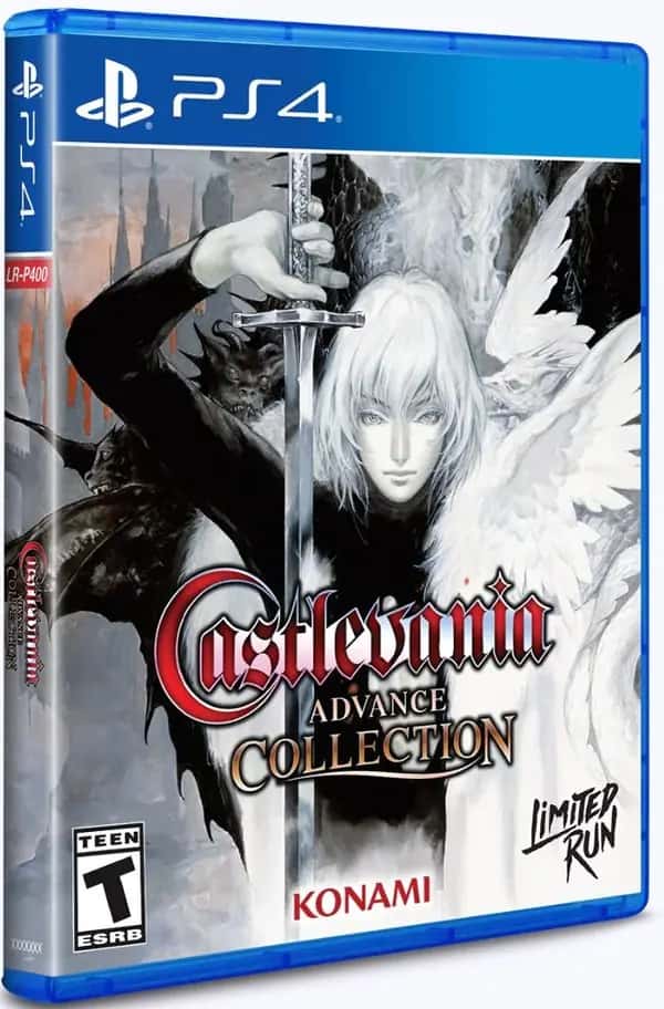 Castlevania Advance Collection - Aria of Sorrow Cover (Limited Run Games) (PlayStation 4)