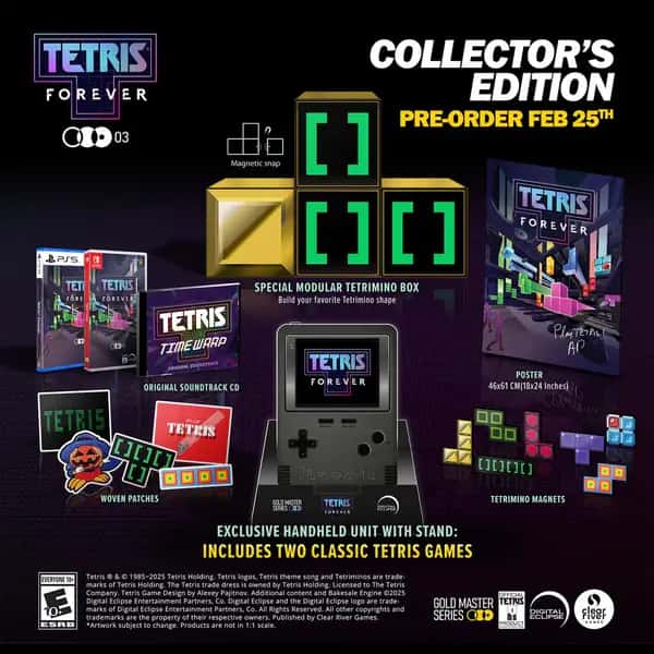 Tetris Forever Collector's Edition (PlayStation 5)