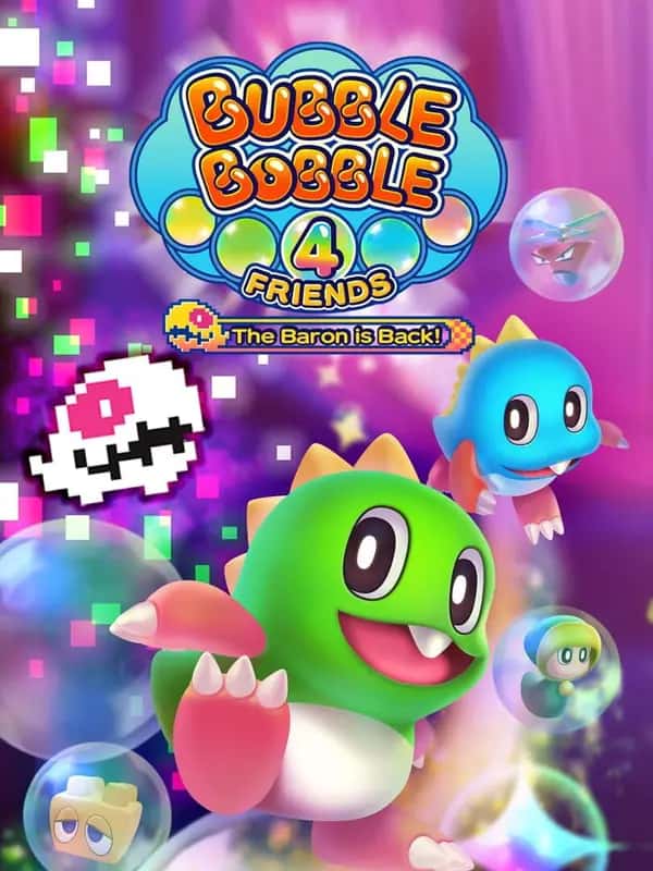 Bubble Bobble 4 Friends - The Baron is Back: Bubble Bobble 4 Vrienden - De Baron is Terug - Sony PlayStation 4 - Platformgame