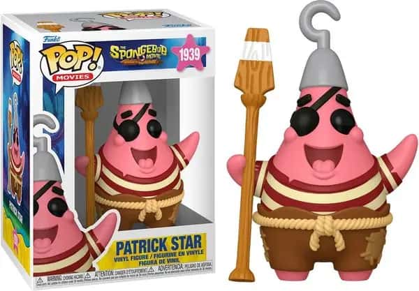 Spongebob Squarepants Funko Pop Vinyl: Patrick Star (Pirate)