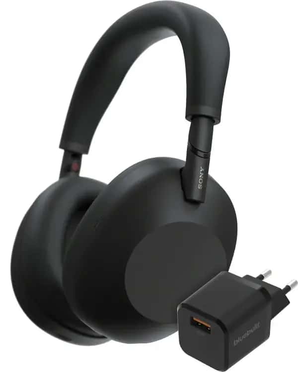 Sony WH-1000XM6 Zwart + BlueBuilt Quick Charge Oplader