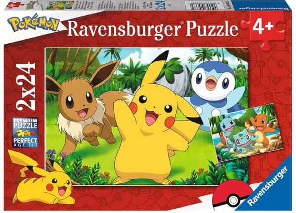 Pokemon - Pikachu and Pals Puzzle (2x24 pcs)