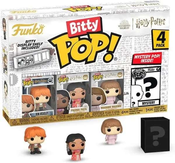 Harry Potter Funko Bitty Pop! 4-Pack: Ron Weasly / Padma Patil / Madame Maxime
