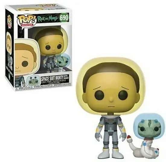 Rick and Morty Funko Pop Vinyl: Space Suit Morty with Snake