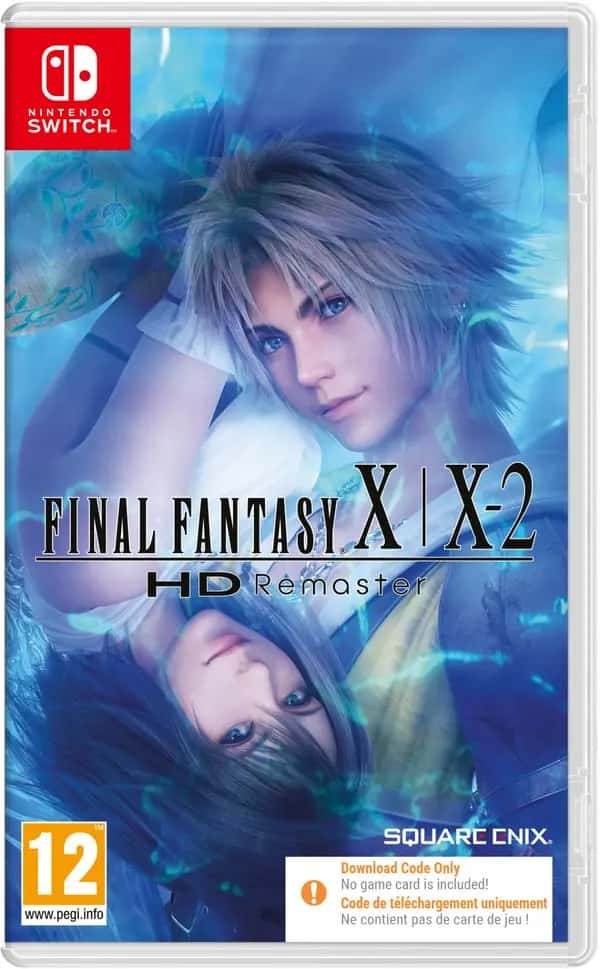 Nintendo Switch Final Fantasy X & X-2 HD Remaster (Code in Box)