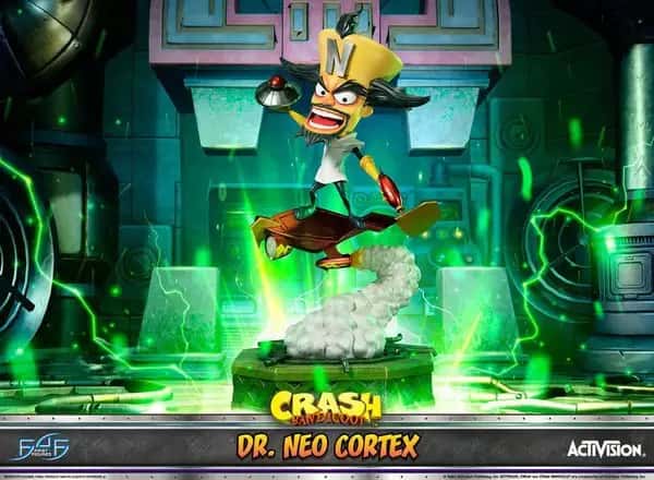 Crash Bandicoot Resin Statue - Dr. Neo Cortex (First 4 Figures)