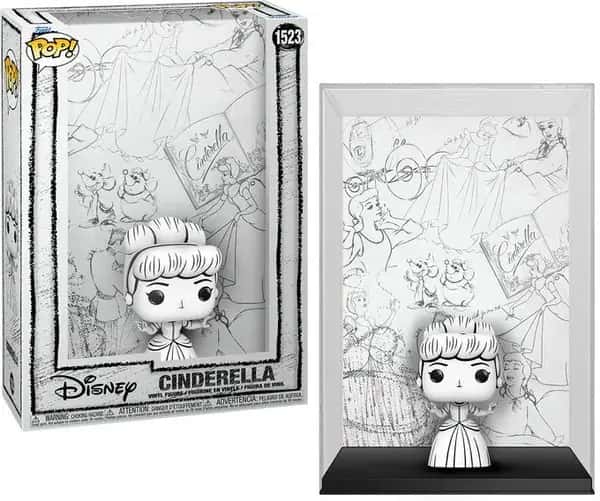 Disney Covers Funko Pop Vinyl: Cinderella (Sketched)
