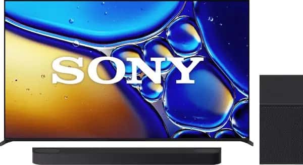 Sony Bravia 8 II 55" QD-OLED (2025) + Sony Bravia Theatre Bar 6 Zwart