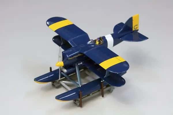 Studio Ghibli Porco Rosso Model Kit - Curtiss R3C-0 Seaplane