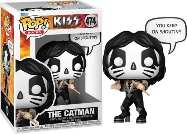 Kiss Funko Pop Vinyl: The Catman (You Keep on Shoutin'!)