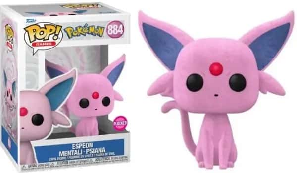 Pokemon Funko Pop Vinyl: Espeon (Flocked)