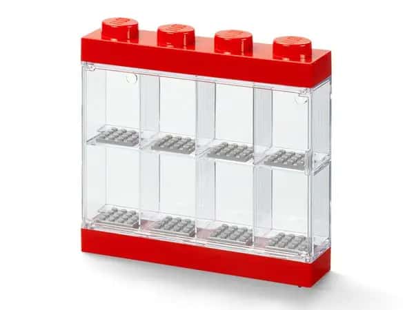 Displaydoos voor 8 minifiguren - rood