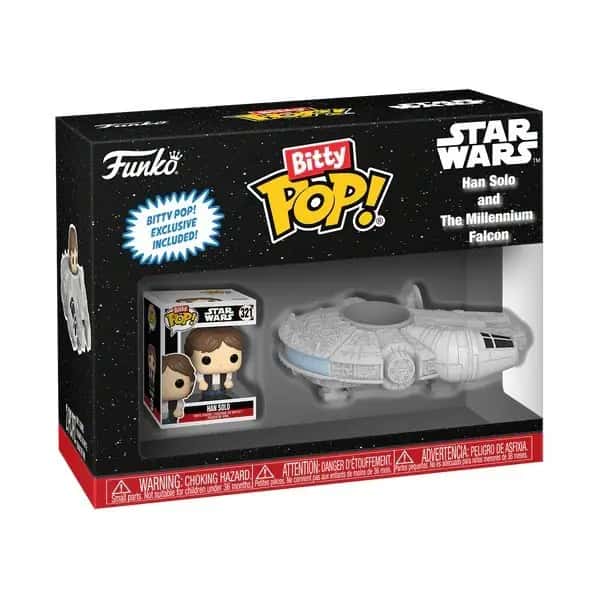 Star Wars - Han Solo Millenium Falcon - Funko Bitty POP!