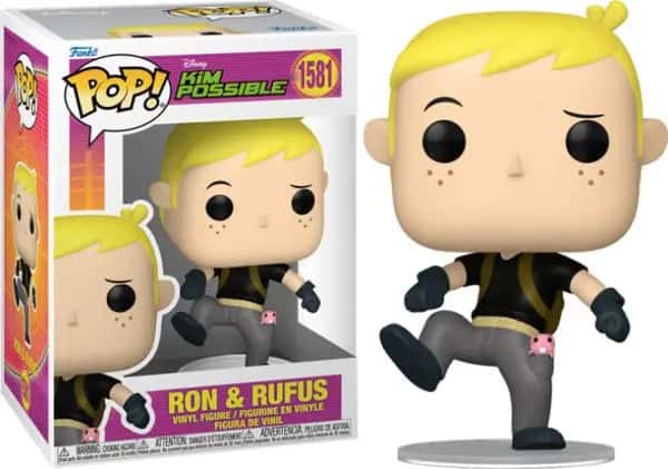 Kim Possible Funko Pop Vinyl: Ron & Rufus