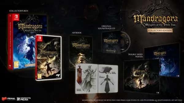 Mandragora Whispers of the Witch Tree Collector's Edition (Nintendo Switch)