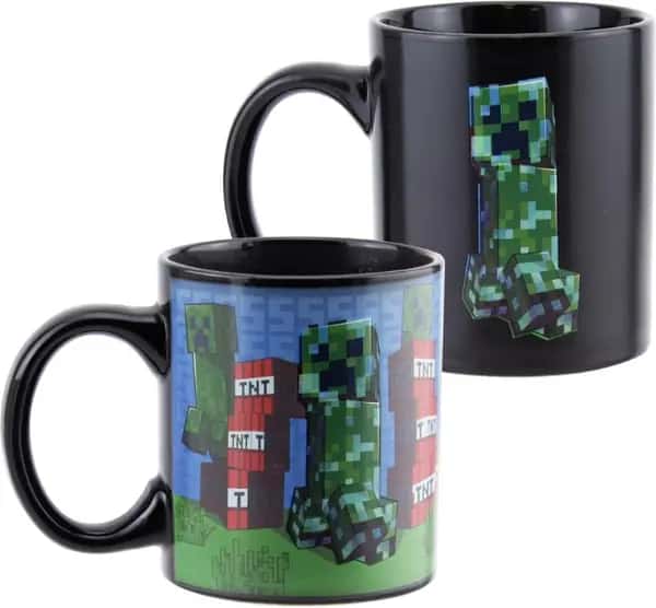 Minecraft Heat Change Mug - Creeper