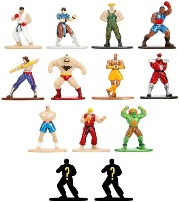 Street Fighter Nano Metalfigs Diecast Mini Figures - Blind Bag
