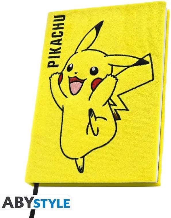 Pokemon Plush A5 Notebook - Pikachu