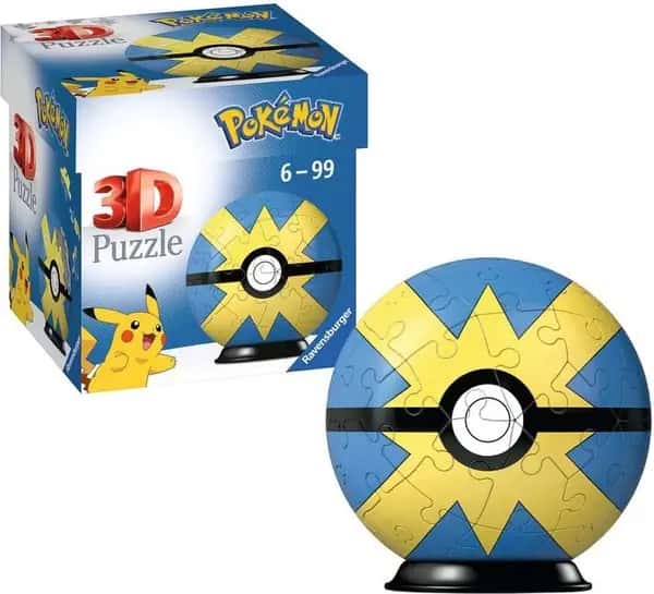 Pokemon 3D Puzzle - Quick Ball (55 pc)