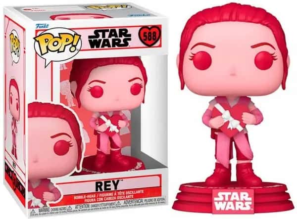 Star Wars Valentines Funko Pop Vinyl: Rey
