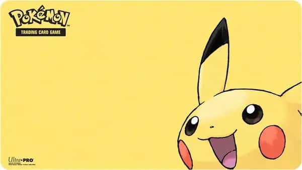 Pokemon TCG Pikachu Yellow Playmat