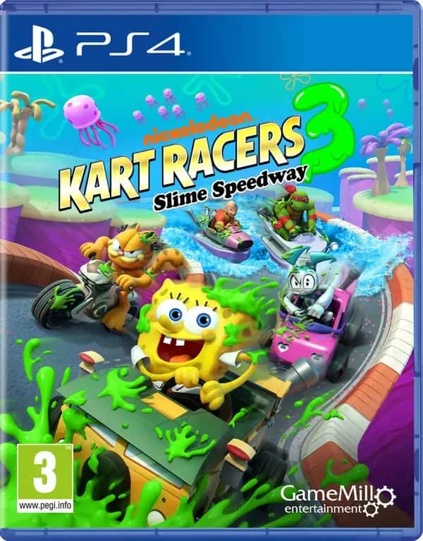 Nickelodeon Kart Racers 3 Slime Speedway (PlayStation 4)