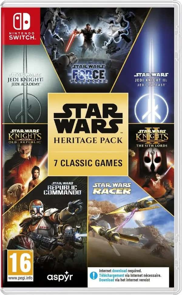 Star Wars: Heritage Pack - 7 Classic Games - Nintendo Switch