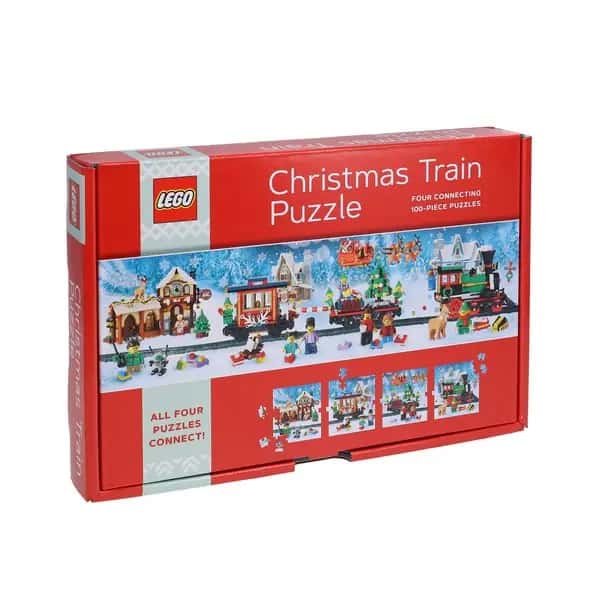 LEGO Kersttrein puzzel
