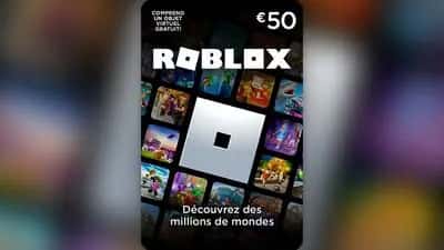 Roblox Digital Gift Card Robux (FR) - €50