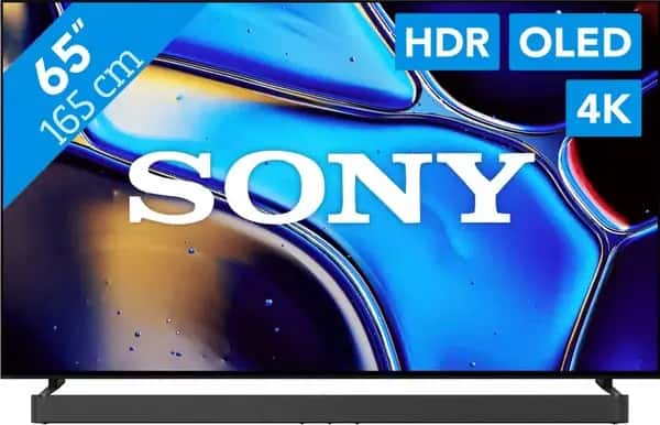 Sony 65'' Bravia 8 OLED 4K (2024) + Sony Bravia Theatre Bar 9 Zwart