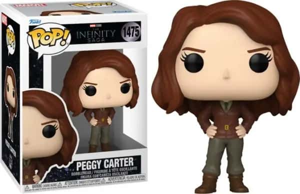 Marvel Avengers: The Infinity Saga Funko Pop Vinyl: Peggy Carter (The First Agent)