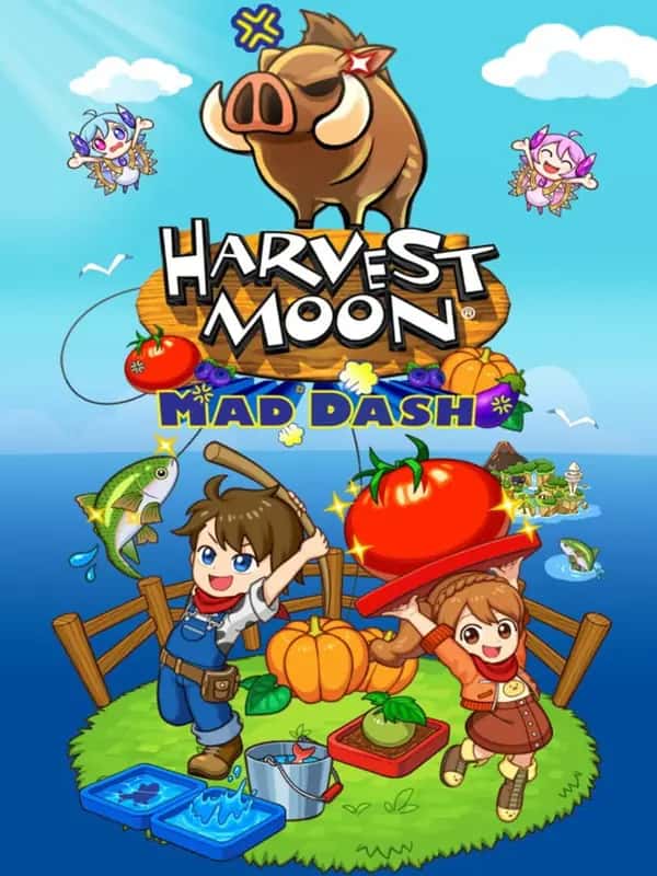 Harvest Moon: Mad Dash (Code in A Box) - Nintendo Switch - Strategy