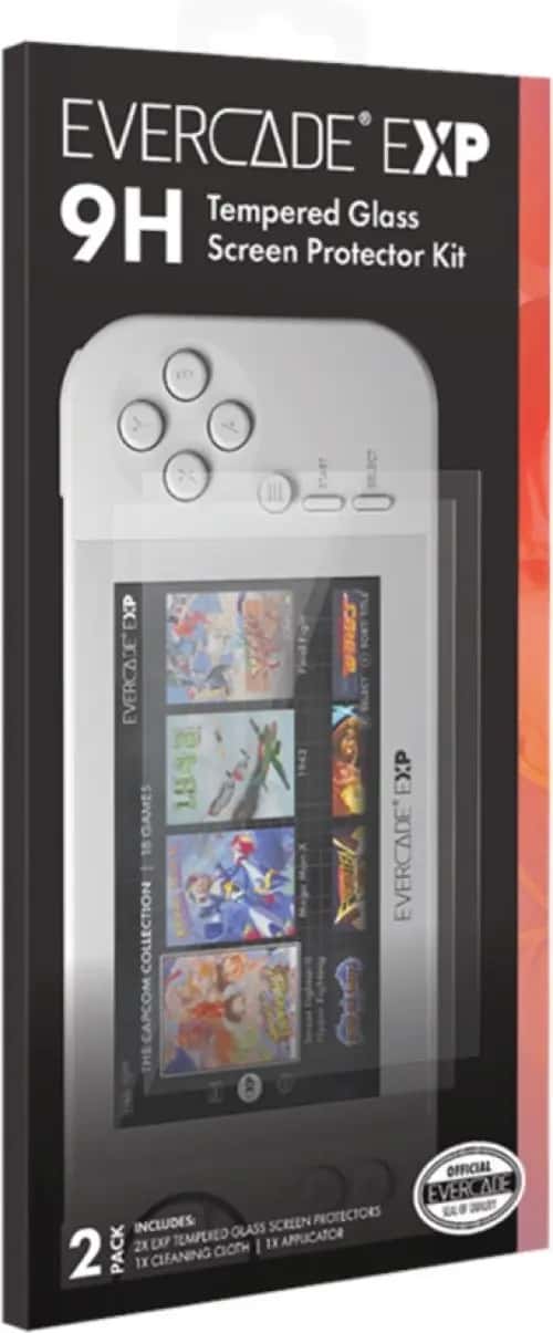 Evercade EXP Handheld - Tempered Glass Screen Protector