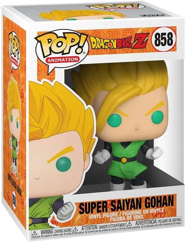 Dragon Ball Z Funko Pop Vinyl: Super Saiyan Gohan (Green)