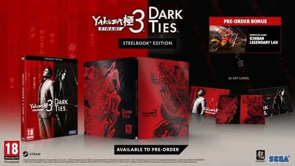 Yakuza Kiwami 3 & Dark Ties Steel Edition