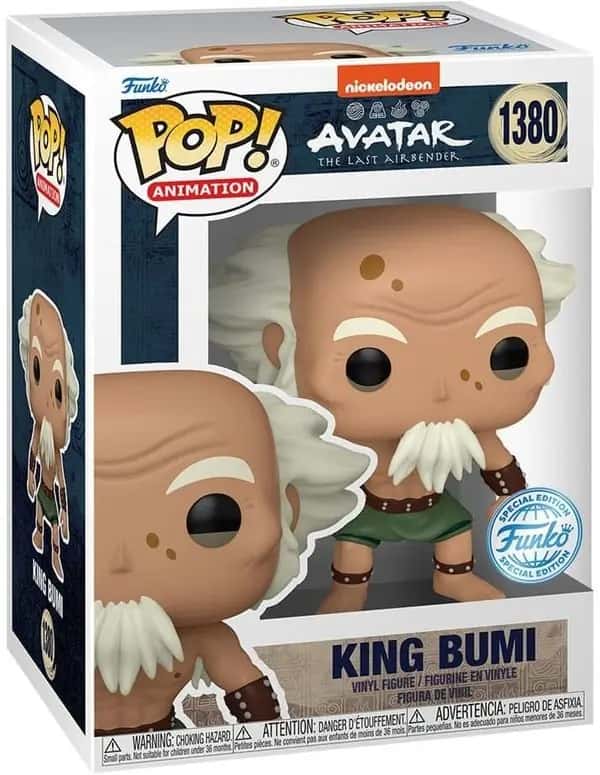 Avatar the Last Airbender Funko Pop Vinyl: King Bumi (1380)