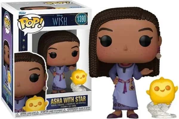 Disney Wish Funko Pop Vinyl: Asha with Star