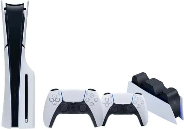 PlayStation 5 Slim Disc Edition + Extra Controller Wit