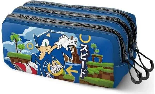Sonic the Hedgehog Fan Trick Pencil Case - Green Hill