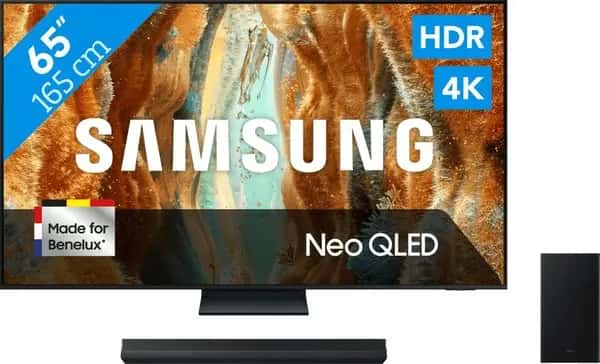 Samsung 65" Neo QLED QN73F 4K (2025) + Samsung HW-B66CF (2025)